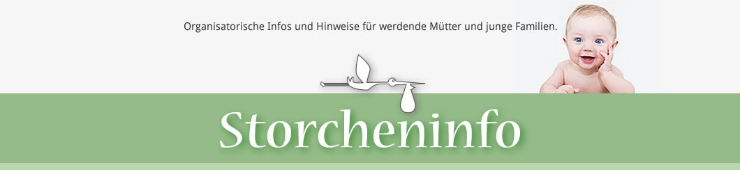 Storcheninfo - das Infoheft für werdende Mütter und Väter.
